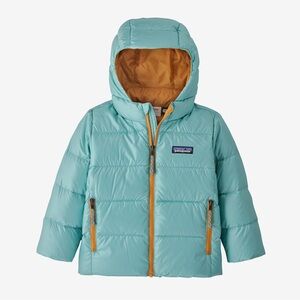BRAND NEW WITH TAGS Patagonia 2T “Skiff Blue” Baby Hi-Loft Down Sweater™ Hoody